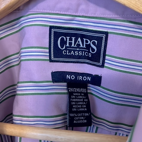 CHAPS stripped button down - Picture 2 of 3